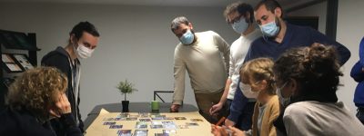 Travail des collaborateurs lors d'un atelier sur le climat